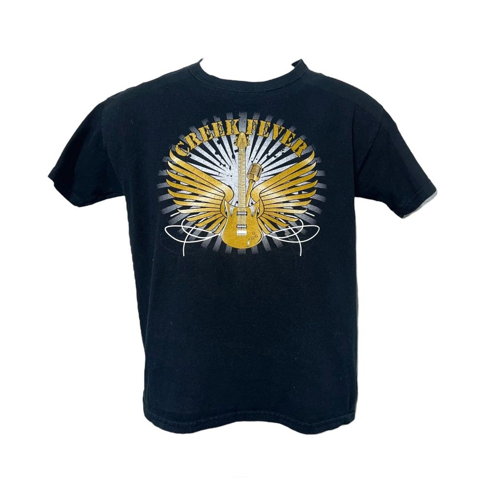 Gildan Creek Fever Graphic T-Shirt Junior Size Medium